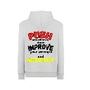 sudadera push yourself blanca