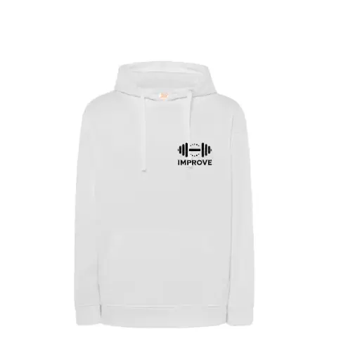 SUDADERA BLANCA LOGO2